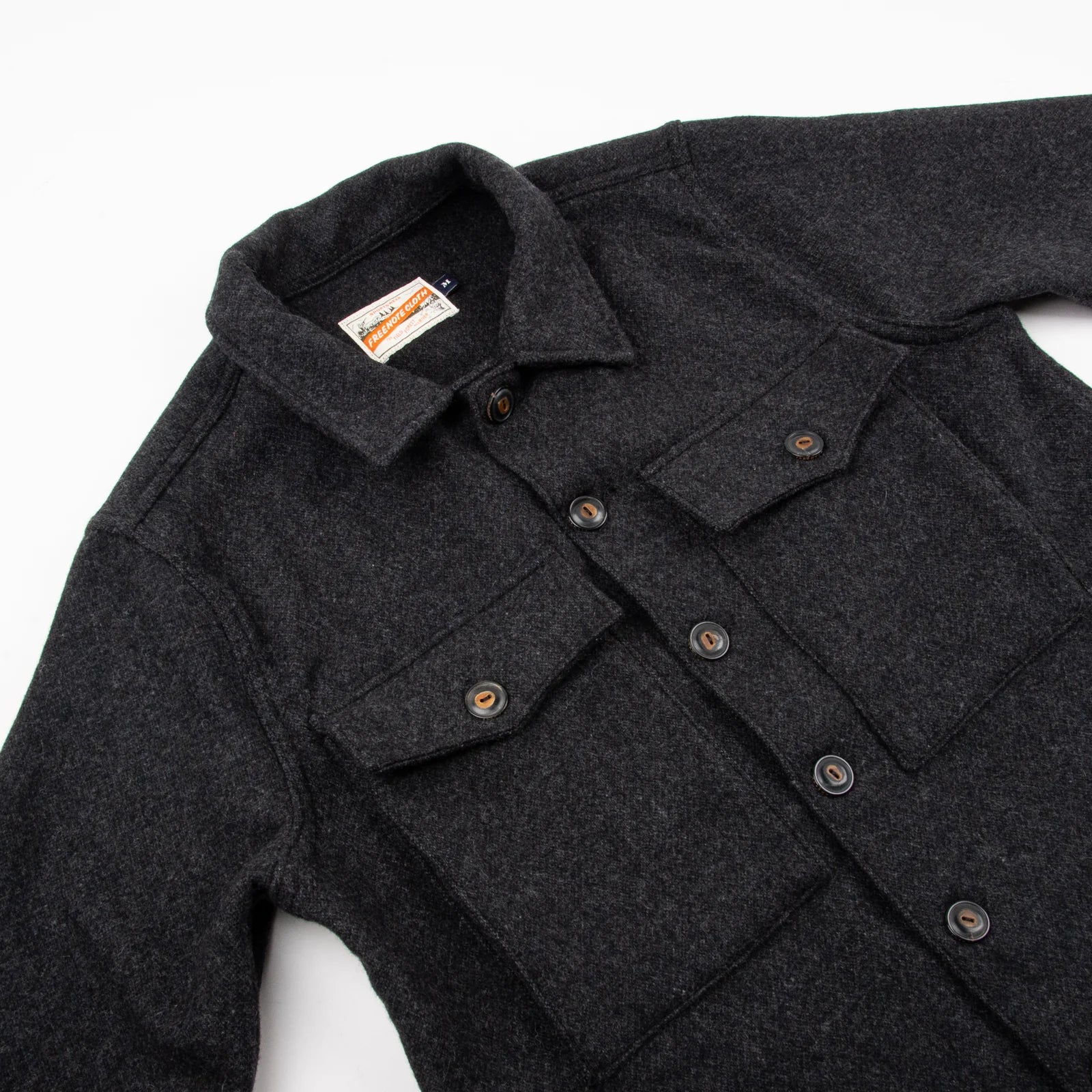 Freenote | midway wool cpo | Charcoal
