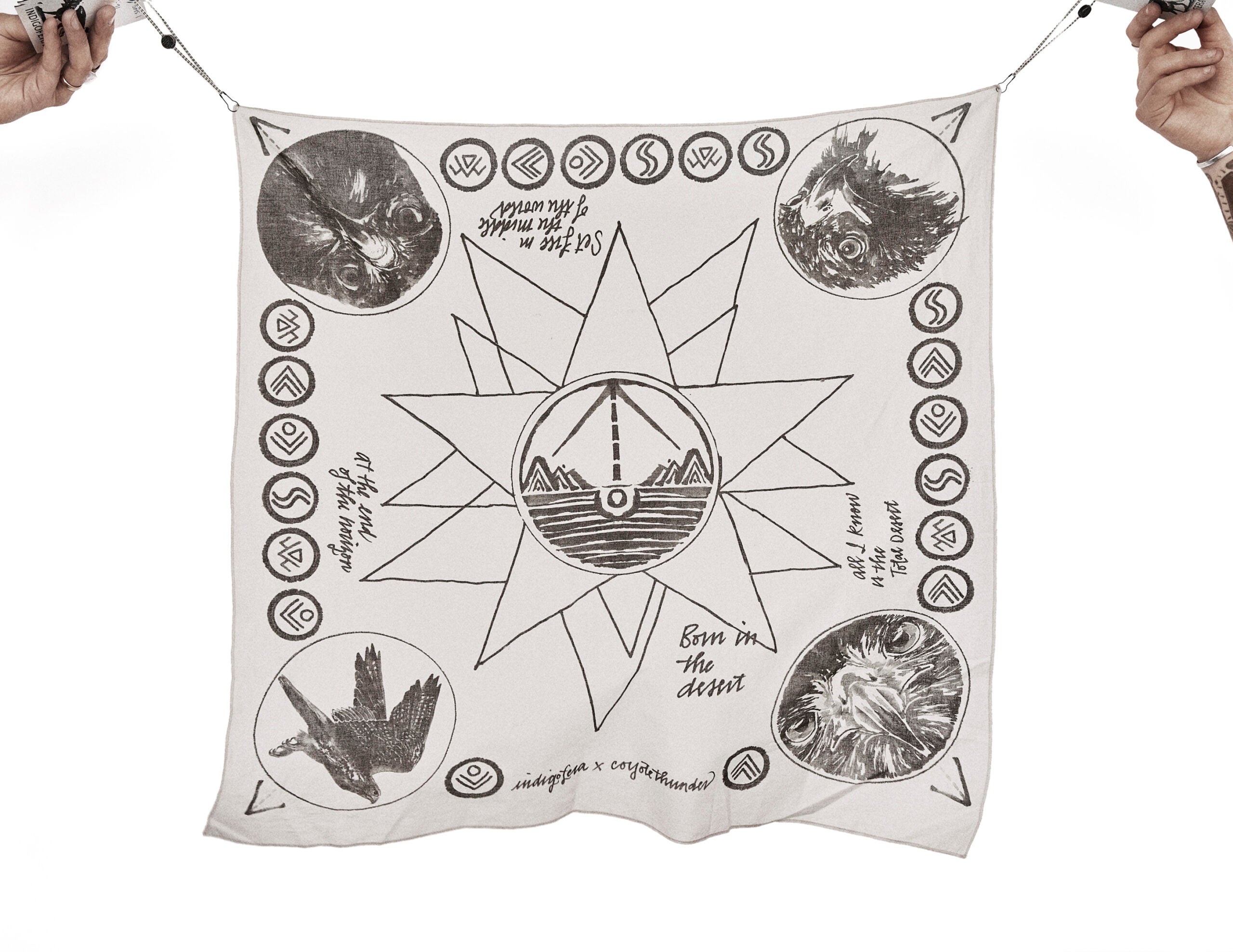 Indigofera | Total Desert Bandana