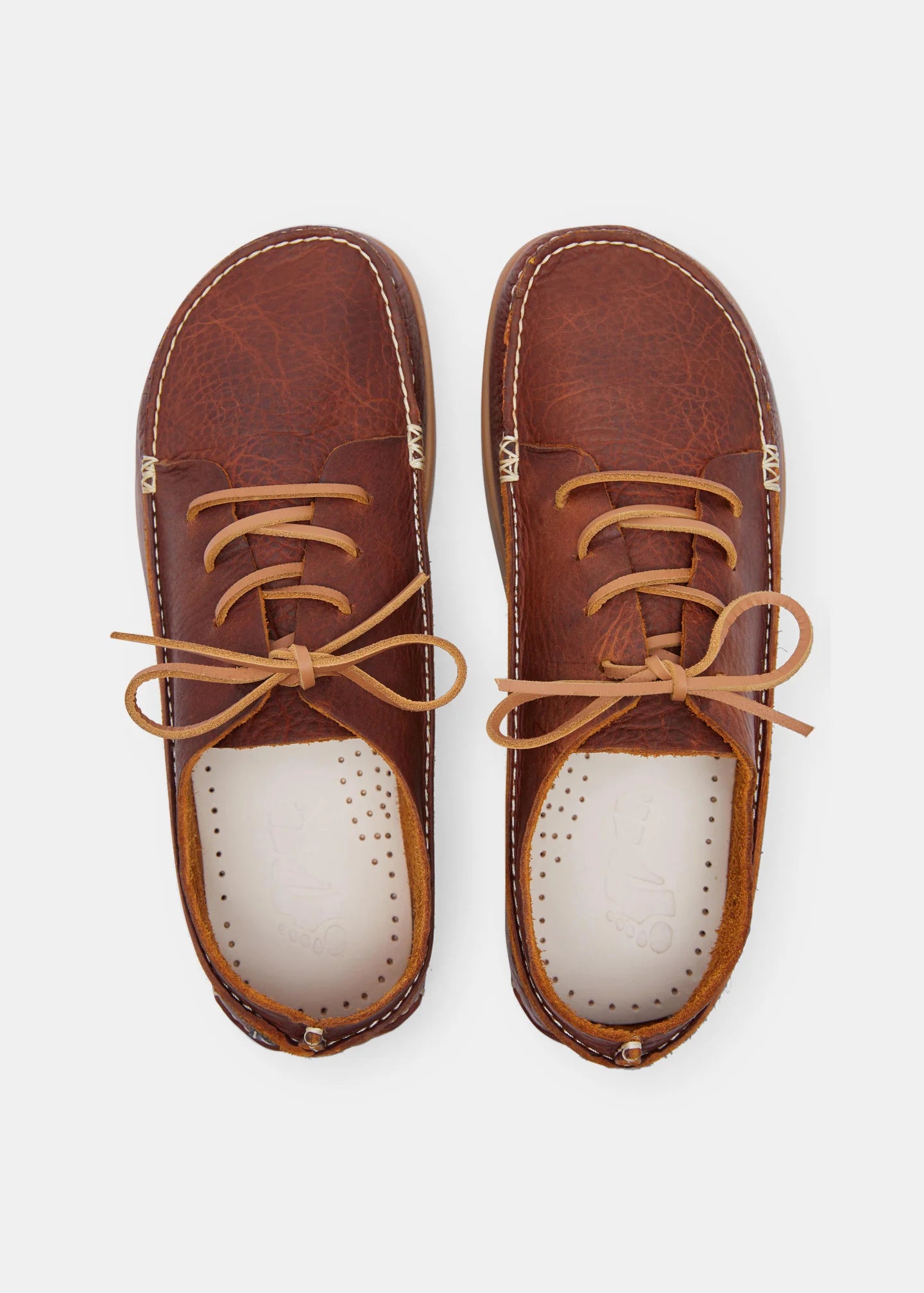 Yogifootwear | Finn II | Leather Shoe | Chestnut Brown