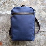 Croots | BT29 | British Twill zipped Backpack | navy blue