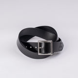 Obbi Good Label |  OGL-BELT-FULL-VTG | Vintage 1.5" Leather Belt | Black
