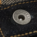 Iron Heart | IH-666-XHS | 25oz Selvedge Denim Slim Straight Cut Jeans | Indigo