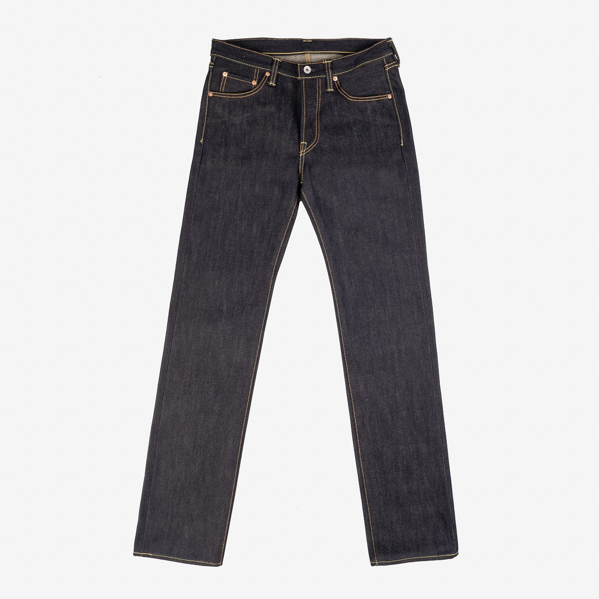Iron Heart | IH-666-XHS | 25oz Selvedge Denim Slim Straight Cut Jeans | Indigo