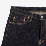 Iron Heart | IH-666S-21 | 21oz Selvedge Denim Slim Straight Cut Jeans | Indigo