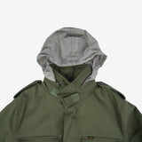 Iron Heart | IHM-27-OLV | Sateen M65 Field Jacket | Olive