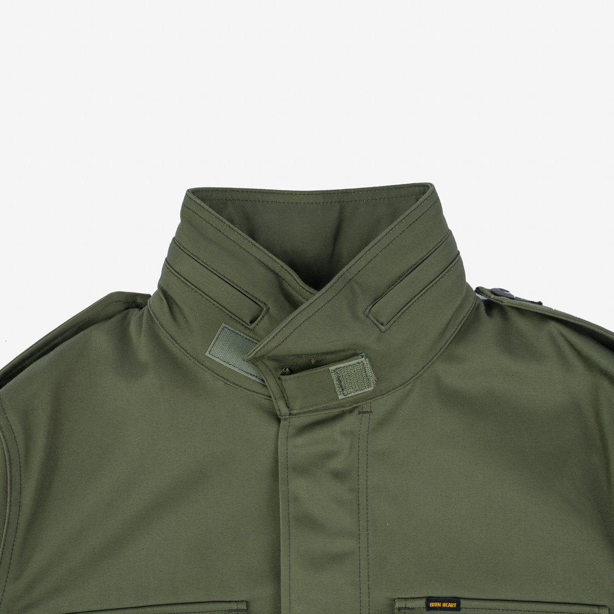 Iron Heart | IHM-27-OLV | Sateen M65 Field Jacket | Olive