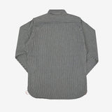 Iron Heart | IHSH-274-IND | 12oz Hickory Stripe Work Shirt | Indigo