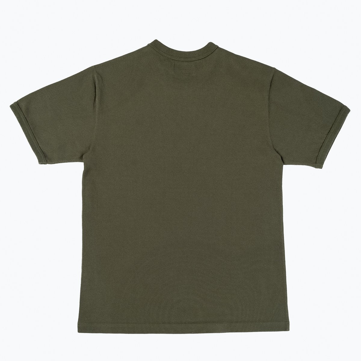 Iron Heart | IHT-1600-OLV | 11oz Cotton Knit Crew Neck T-Shirt | Olive