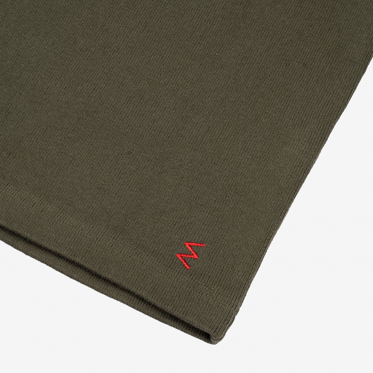 Iron Heart | IHT-1600-OLV | 11oz Cotton Knit Crew Neck T-Shirt | Olive