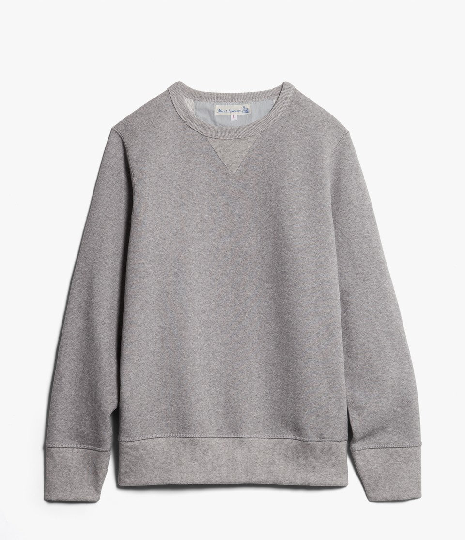Merz b. Schwanen | 3S48 | Crew Neck Sweater | grey