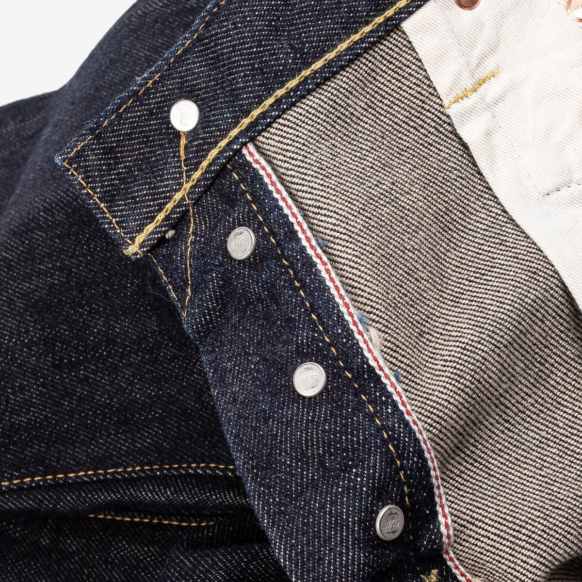 Iron Heart | IH-666S-21 | 21oz Selvedge Denim Slim Straight Cut Jeans | Indigo