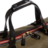 Croots | VC01 | Vintage Canvas Duffle Holdall | Medium | Olive