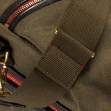 Croots | VC01 | Vintage Canvas Duffle Holdall | Medium | Olive