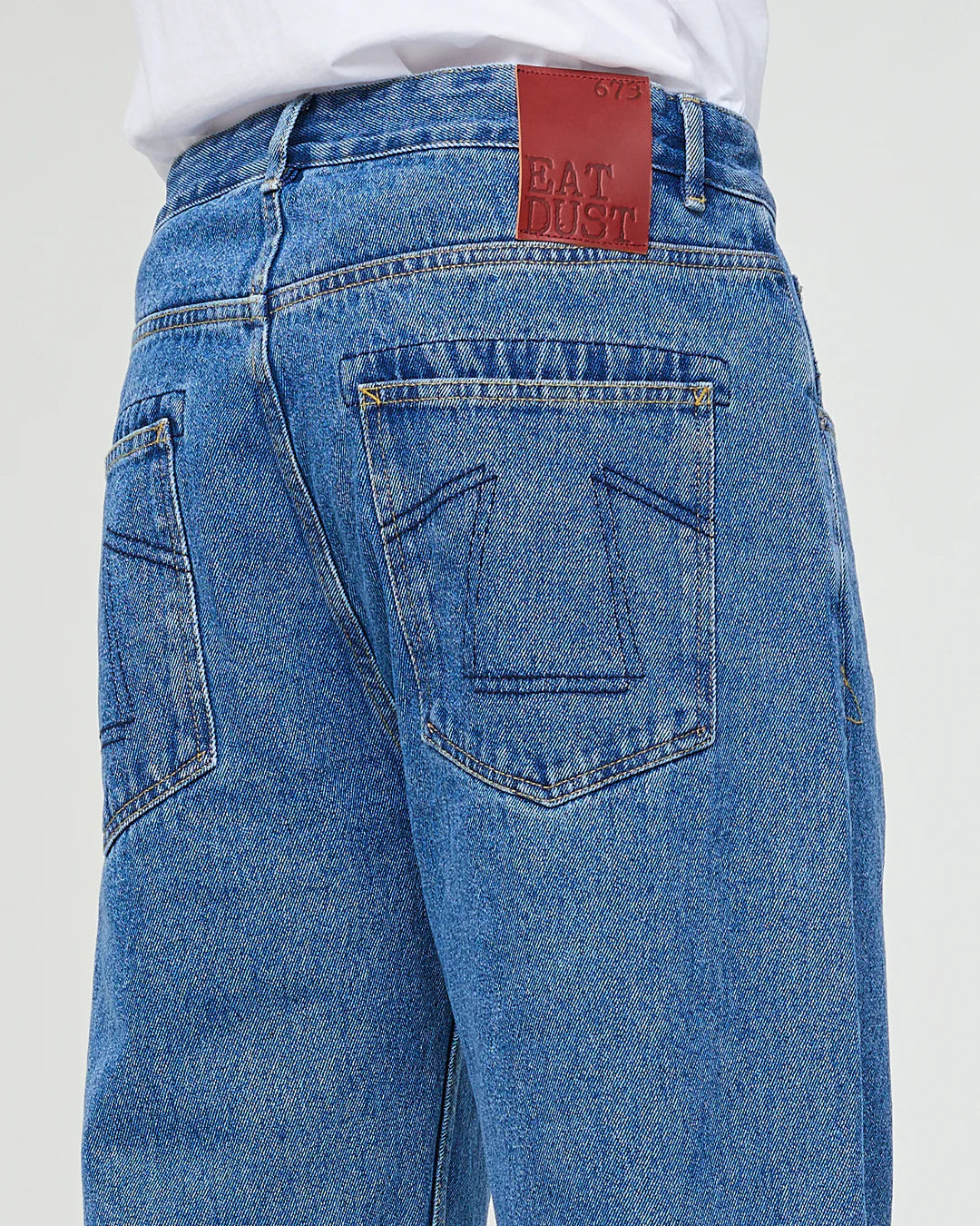 Eat Dust | D66 Baggy Fit | Nikko Denim | wash out Indigo