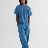 Eat Dust | Reformer Pants | Twill Jersey | Gaz Blue