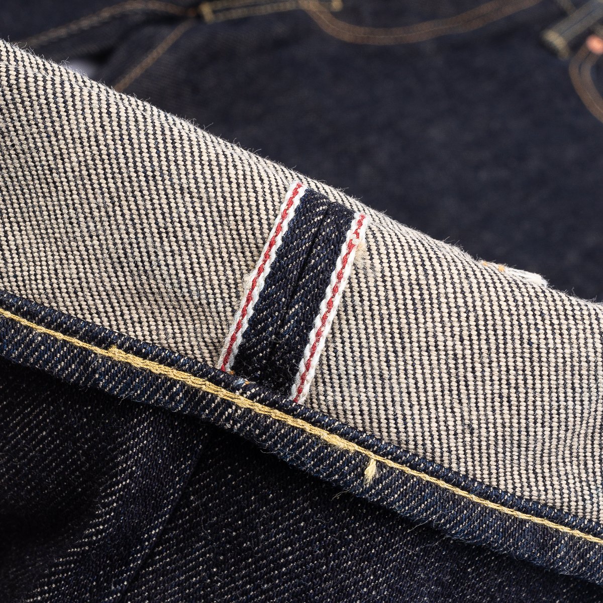 Iron Heart | IH-666S-21 | 21oz Selvedge Denim Slim Straight Cut Jeans | Indigo