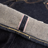 Iron Heart | IH-666S-21 | 21oz Selvedge Denim Slim Straight Cut Jeans | Indigo