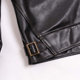 Shangrilaheritage | “Cossack” | Horsehide Leather Jacket | Black
