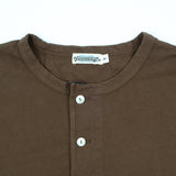Freenote | 13 ounce henley l/s | Cedar