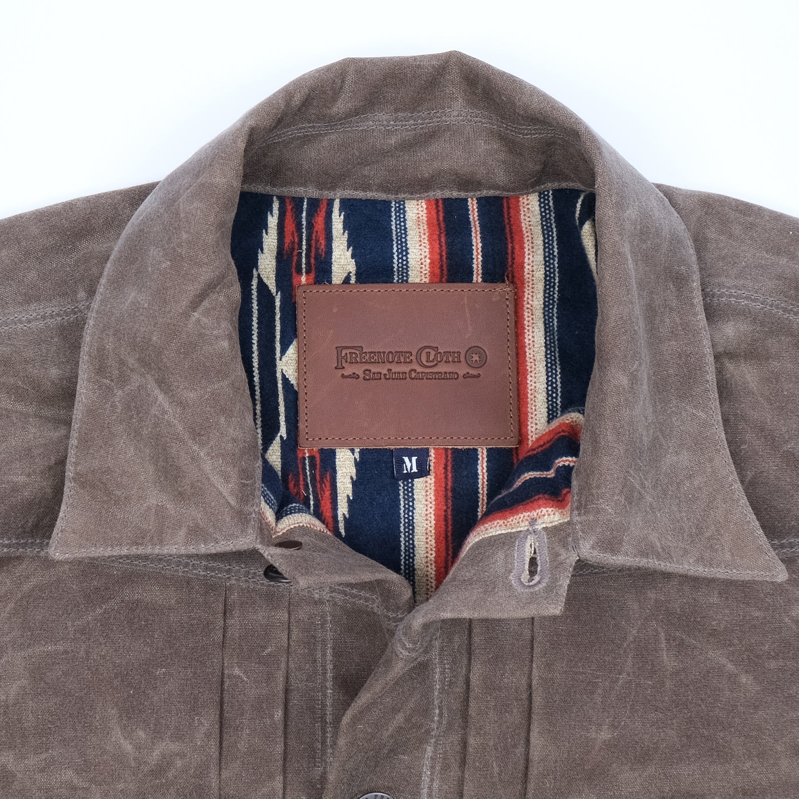 Freenote | RJ-1 | Riders jacket waxed canvas | oak