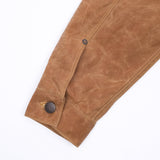 Freenote | RJ-1 Rust | Riders Jacket | Waxed Canvas | Rust | Black Lining