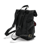 Croots | VC25 | VINTAGE CANVAS ROLLTOP BACKPACK | Black