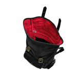 Croots | VC25 | VINTAGE CANVAS ROLLTOP BACKPACK | Black