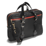 Croots | VC02 | Vintage Canvas Laptop Bag | Black