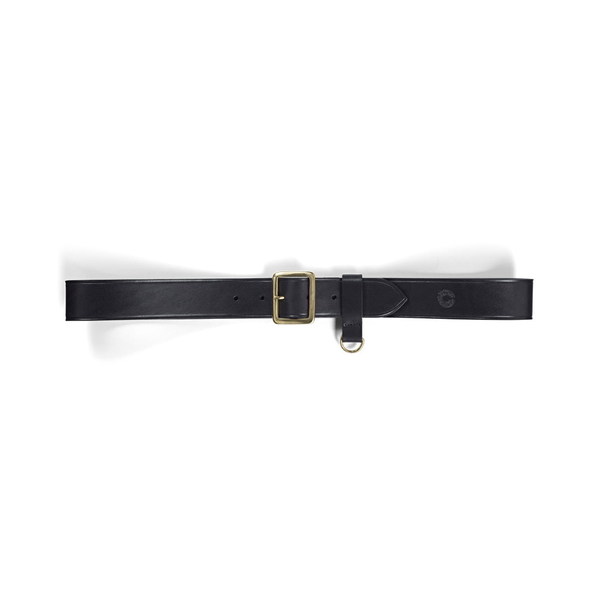 Croots | Vintage Leather Hunter Belt | Black