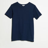 Merz b. Schwanen | 215 | Classic Crew Neck T-Shirt | ink blue