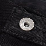 Iron Heart | IH-634S-142bb | 14oz Selvedge Denim Straight Cut Jeans | Black/Black
