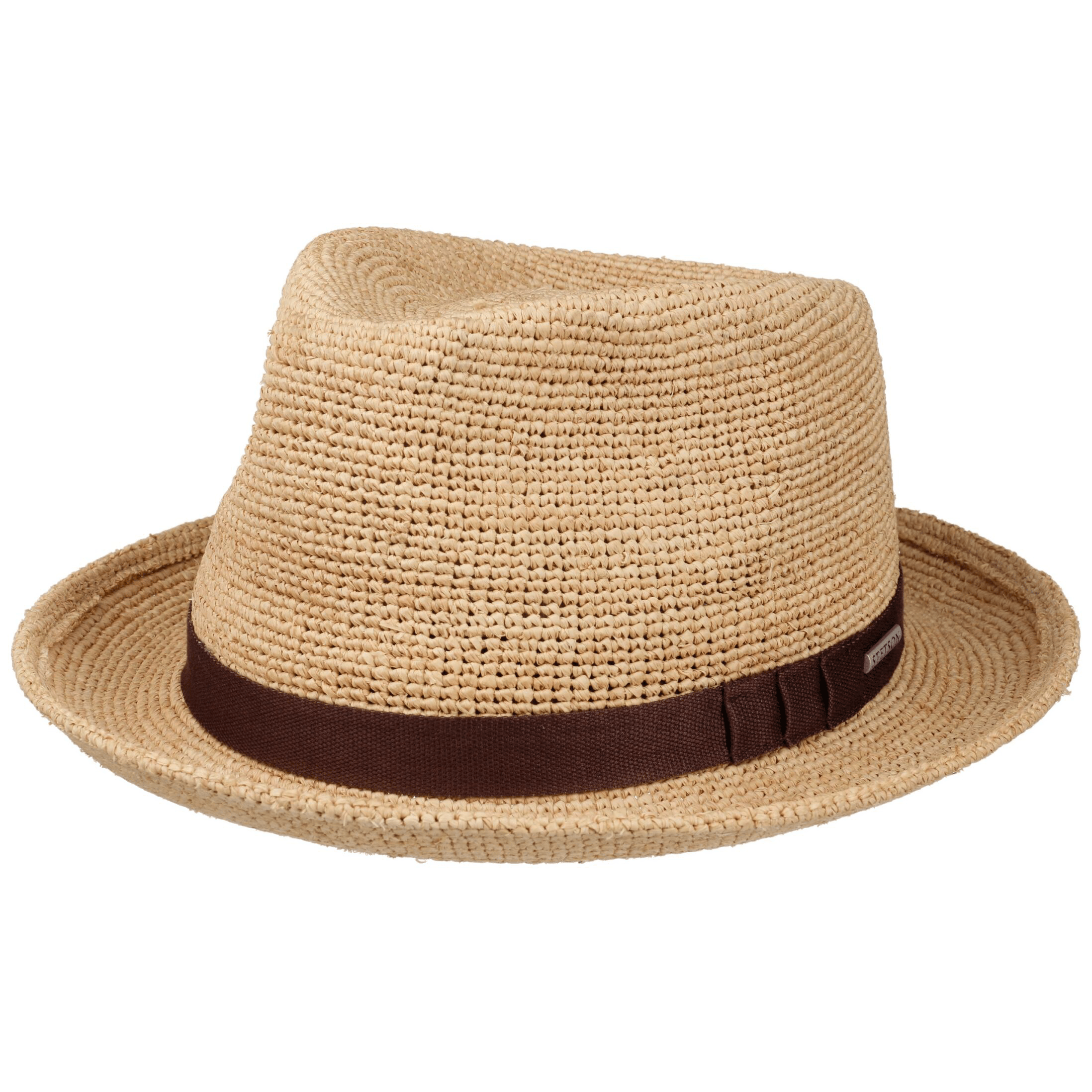 Stetson | 2148514 7 | Fedora Raffia Crochet | beige