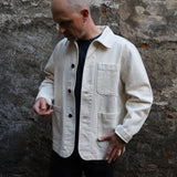Merz b. Schwanen | JKT05 |  organic cotton broken Twill | relaxed fit | nature