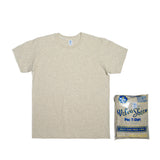 Velva Sheen  | Short sleeve Crew neck Tee (2 Shirts Pac) / Oatmeal