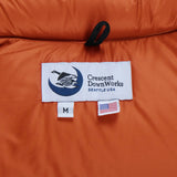 Crescent Down Works | Down Italian Vest | tan & rust