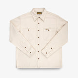 Iron Heart | IHSH-423 | 13oz Oxford Cloth Work Overshirt | Ivory