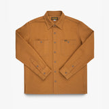 Iron Heart | IHSH-423 | 13oz Oxford Cloth Work Overshirt | Camel