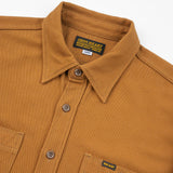 Iron Heart | IHSH-423 | 13oz Oxford Cloth Work Overshirt | Camel