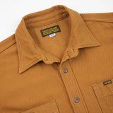 Iron Heart | IHSH-423 | 13oz Oxford Cloth Work Overshirt | Camel