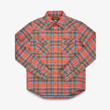Iron Heart | IHSH-436-RED| Ultra Heavy Flannel American Check Western Shirt | Red "The Watermelon Man"