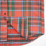 Iron Heart | IHSH-436-RED| Ultra Heavy Flannel American Check Western Shirt | Red "The Watermelon Man"