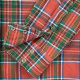 Iron Heart | IHSH-436-RED| Ultra Heavy Flannel American Check Western Shirt | Red "The Watermelon Man"