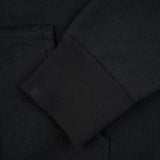 Iron Heart | IHSW-79-BLK | Printed 14oz Ultra Heavyweight Loopwheel Cotton Hoodie | Black