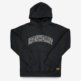 Iron Heart | IHSW-79-BLK | Printed 14oz Ultra Heavyweight Loopwheel Cotton Hoodie | Black