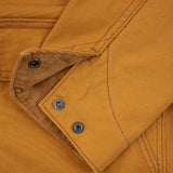 Iron Heart | IHJ-148-BRN | 10oz Kurashikizome® Organic Cotton Duck Chore Jacket | Brown