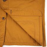 Iron Heart | IHJ-148-BRN | 10oz Kurashikizome® Organic Cotton Duck Chore Jacket | Brown