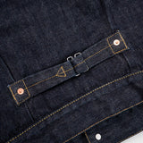 Iron Heat | IHJ-151-IND | 16oz Selvedge Denim Fleece Lined Type II | Indigo