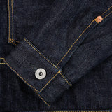 Iron Heat | IHJ-151-IND | 16oz Selvedge Denim Fleece Lined Type II | Indigo