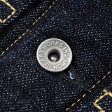 Iron Heat | IHJ-151-IND | 16oz Selvedge Denim Fleece Lined Type II | Indigo