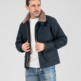 Iron Heart | IHM-35-NAV | Whipcord N1 Deck Jacket | Navy